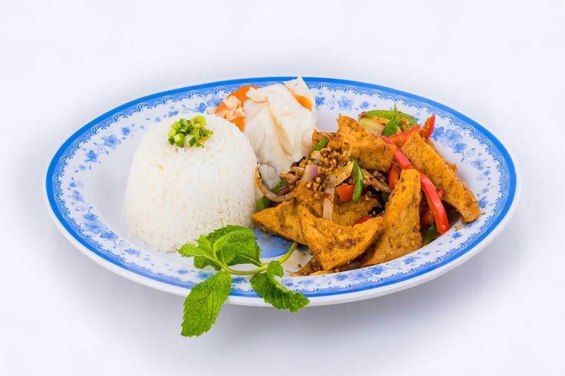 V5. ĐẬU HỦ XÀO XẢ ỚT